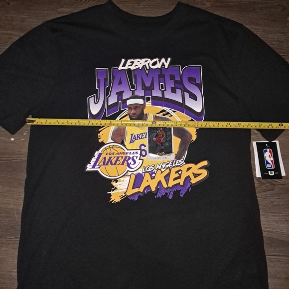 Lakers LeBron James T-shirt Sz.L - Picture 13 of 14